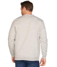 Men's Heather Grey Connecticut Huskies Campus Crewneck