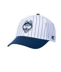 Connecticut Huskies Pinstripe Adjustable Hat