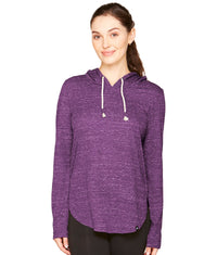 Women's Black Cherry Cora Long Sleeve Hooded Tee