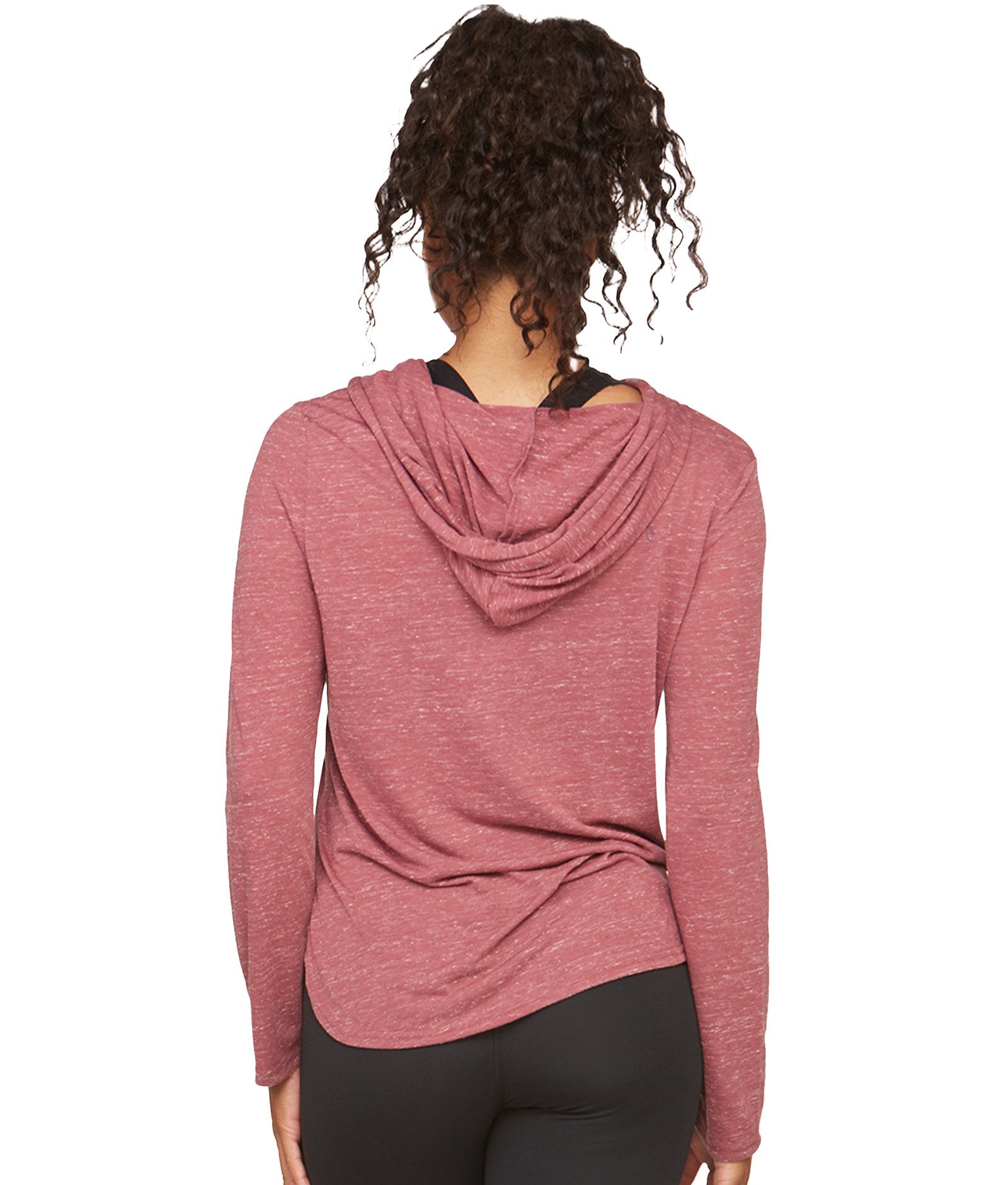 Women's Merlot Cora Long Sleeve Hooded Tee