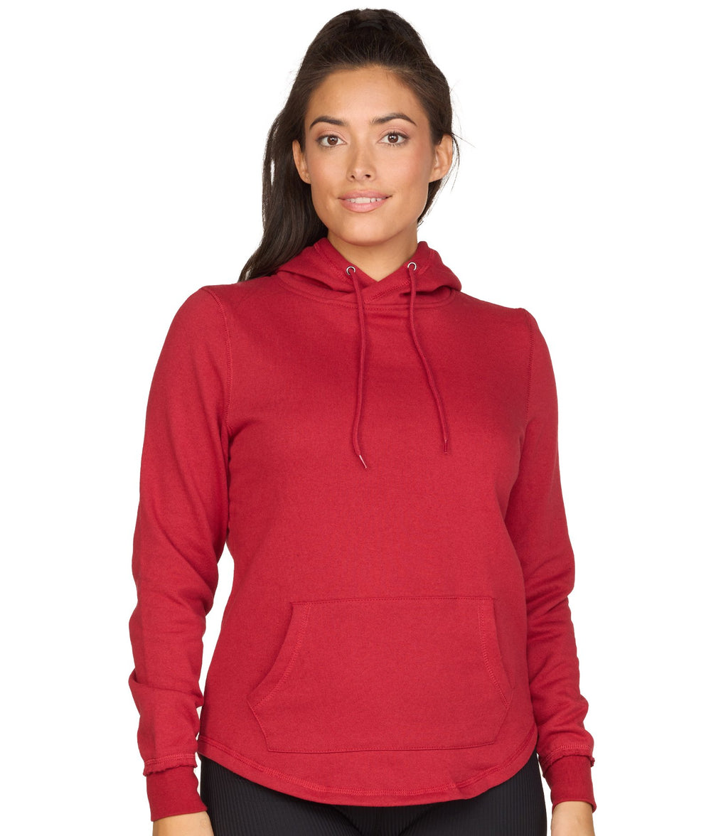 Women's Cardinal Crossover Hoodie