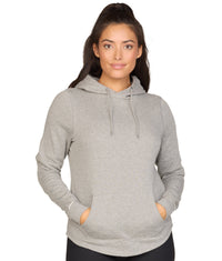 Women's Heather Grey Crossover Hoodie