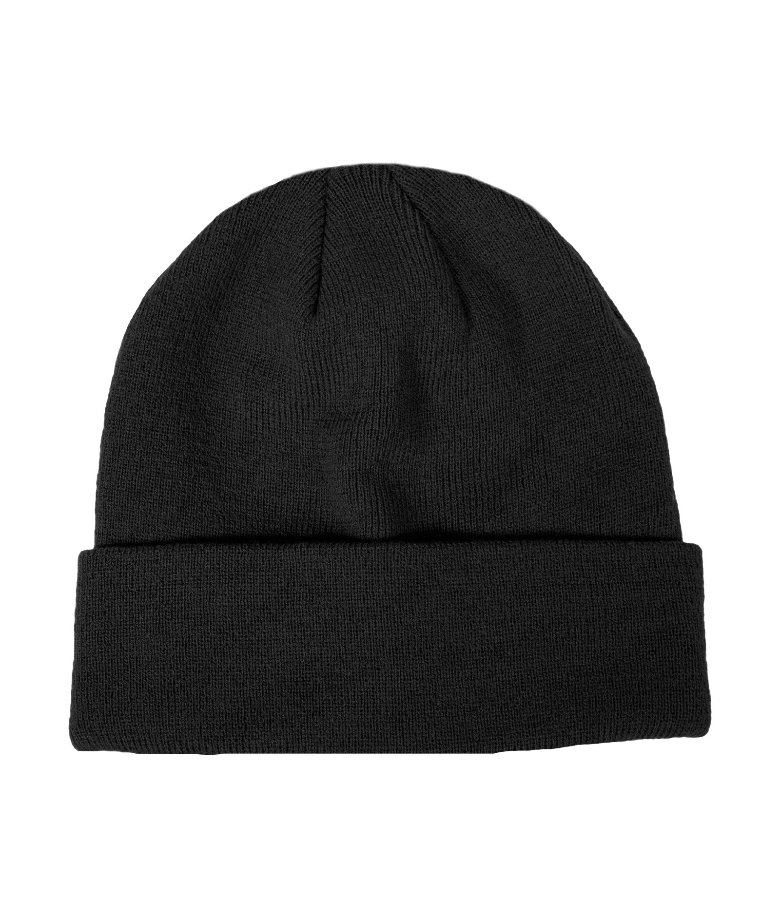 Black Cuffed Beanie