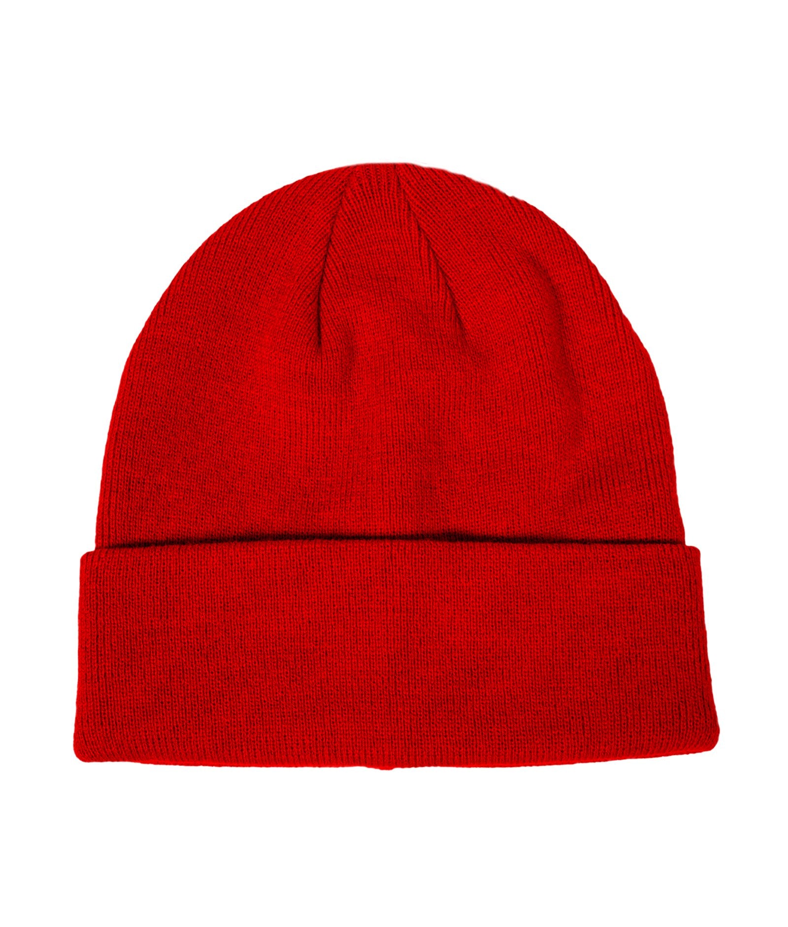 Red Cuffed Beanie