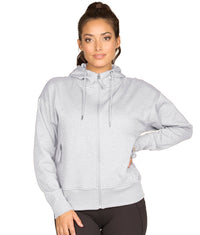 Women's Vanilla Cream Daisy Full Zip Hoodie