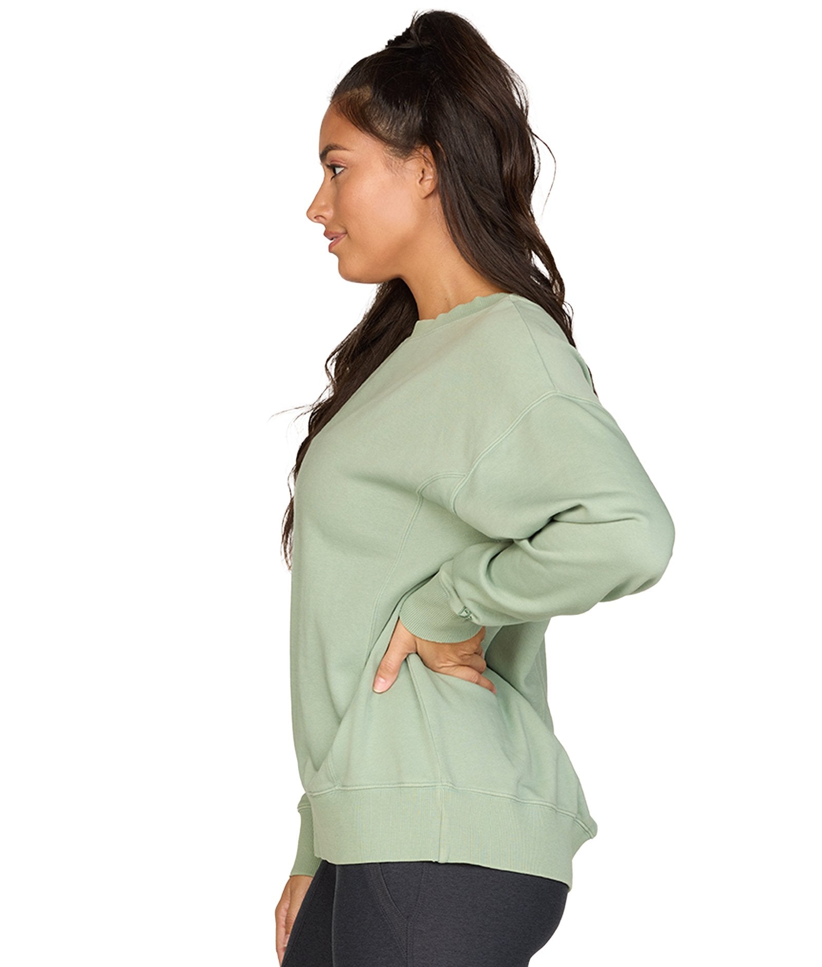Women's Iceberg Green Dulce Oversized Pullover