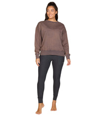 Women's Mocha Dulce Oversized Pullover