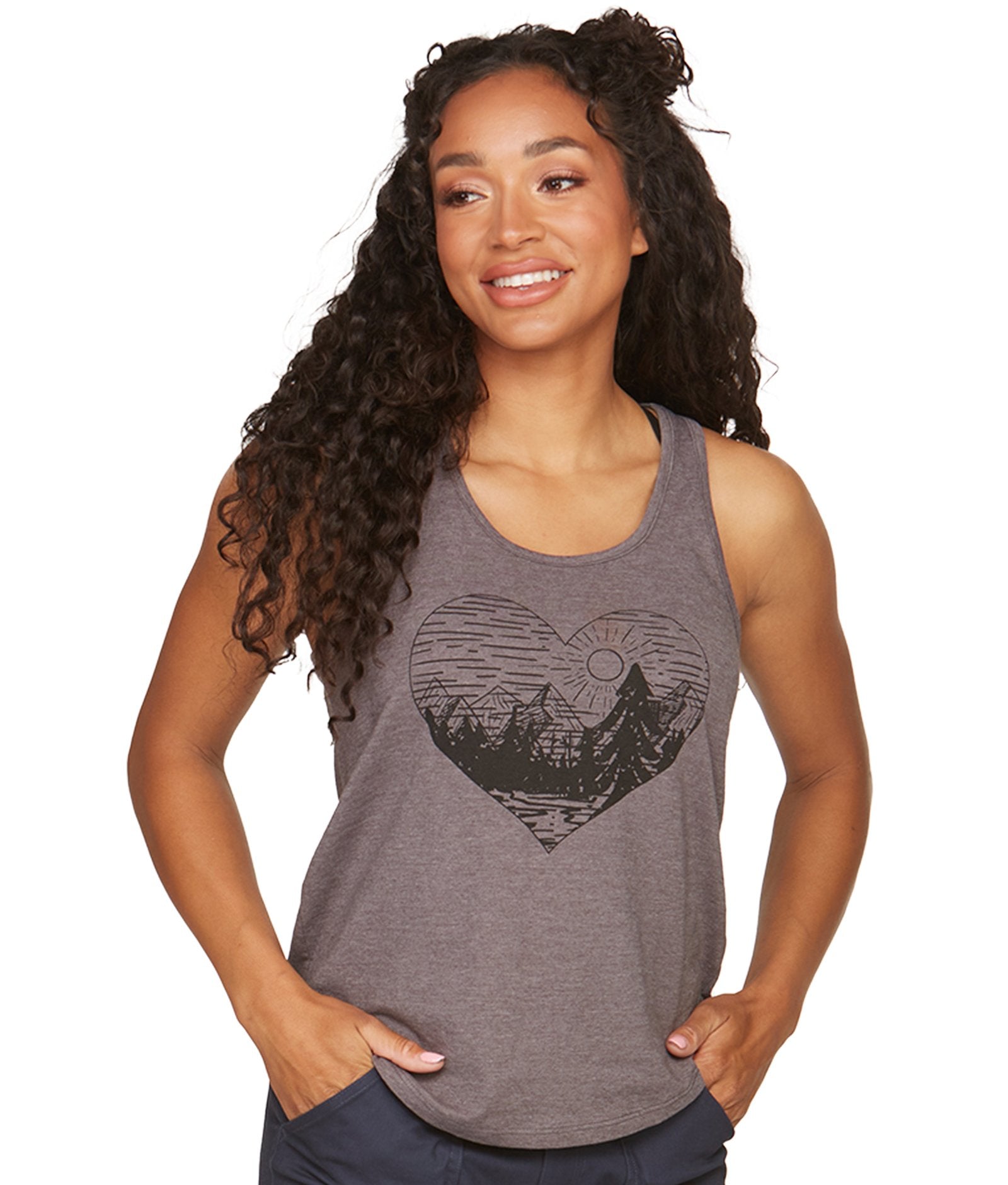 Women's Pavement Ember Recycled Tank