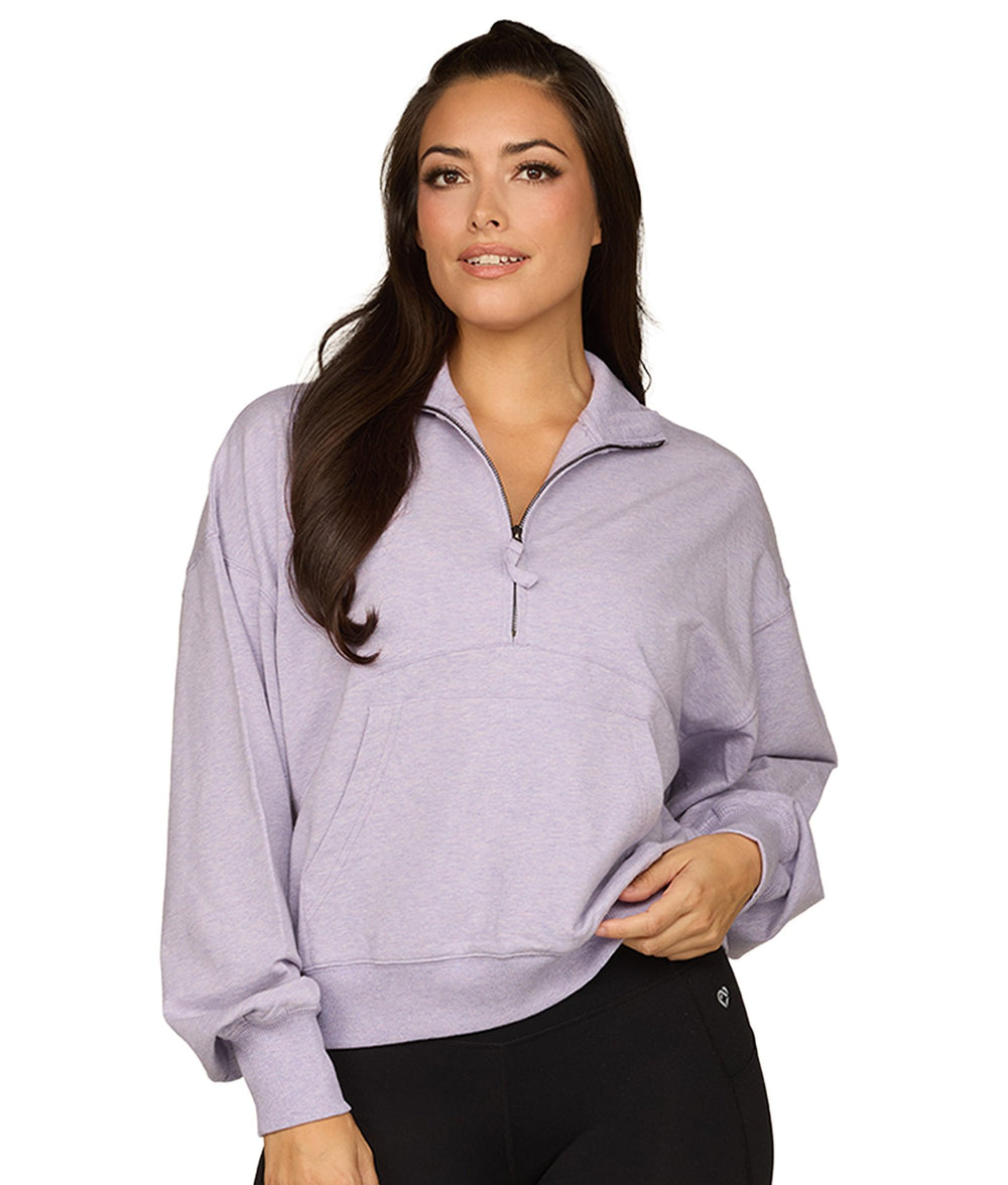 Women's Lavender Fields Emerson Half Zip