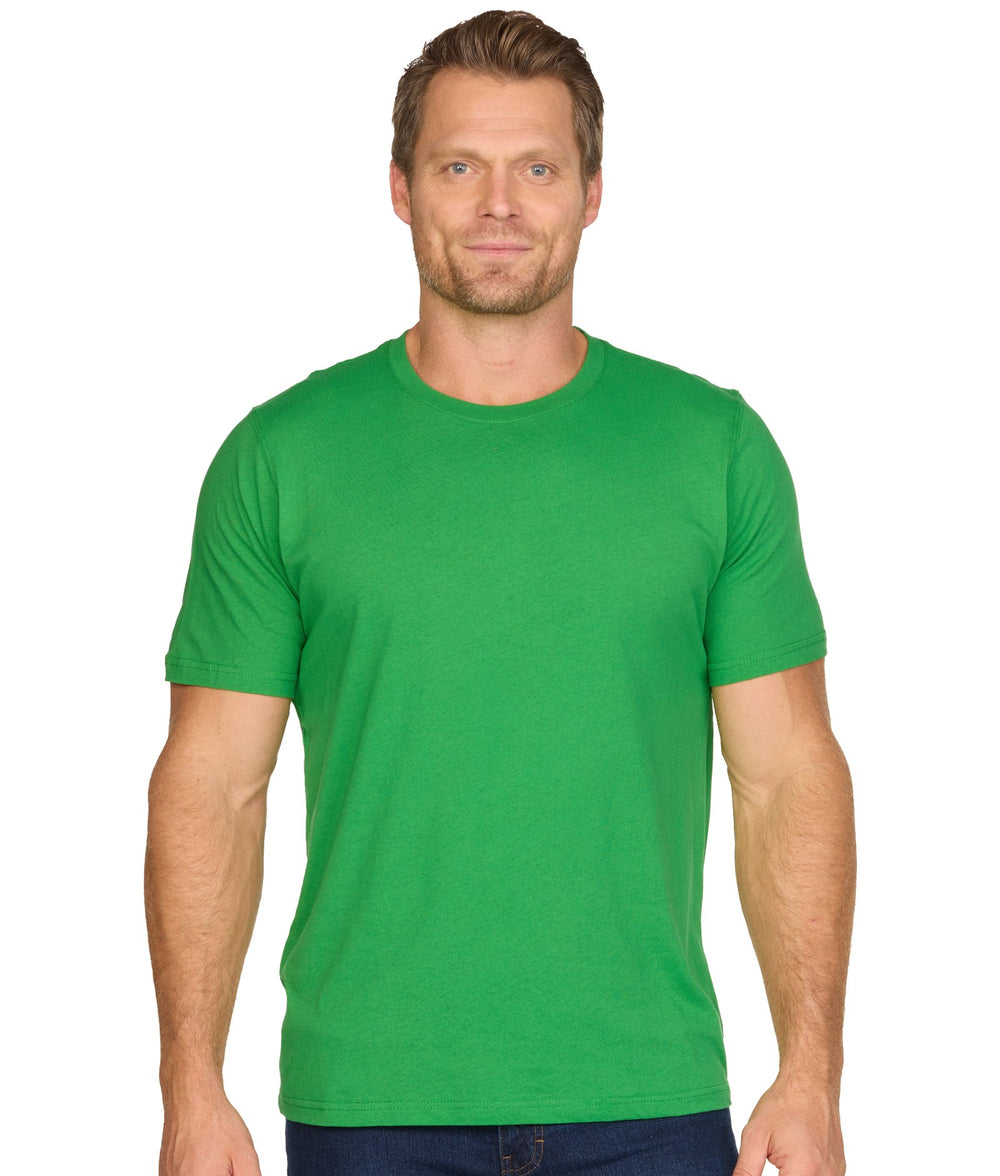 Men's Bright Kelly Green Field Short Sleeve Tee