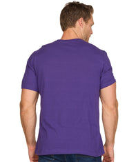 Men's Purple Field Short Sleeve Tee