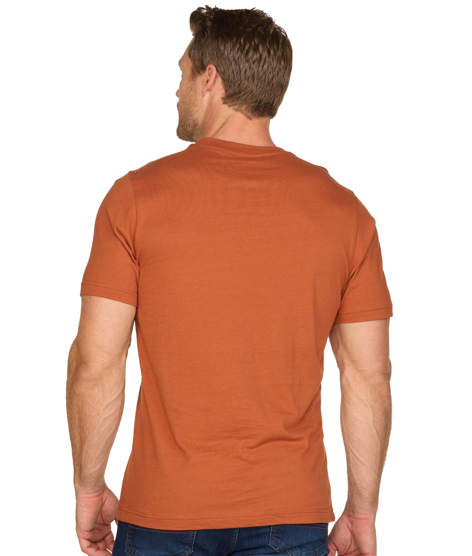 Men's Texas Orange Field Short Sleeve Tee