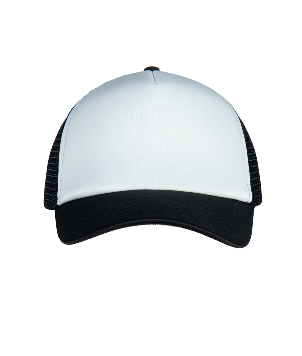 Foam Front Black Trucker Hat