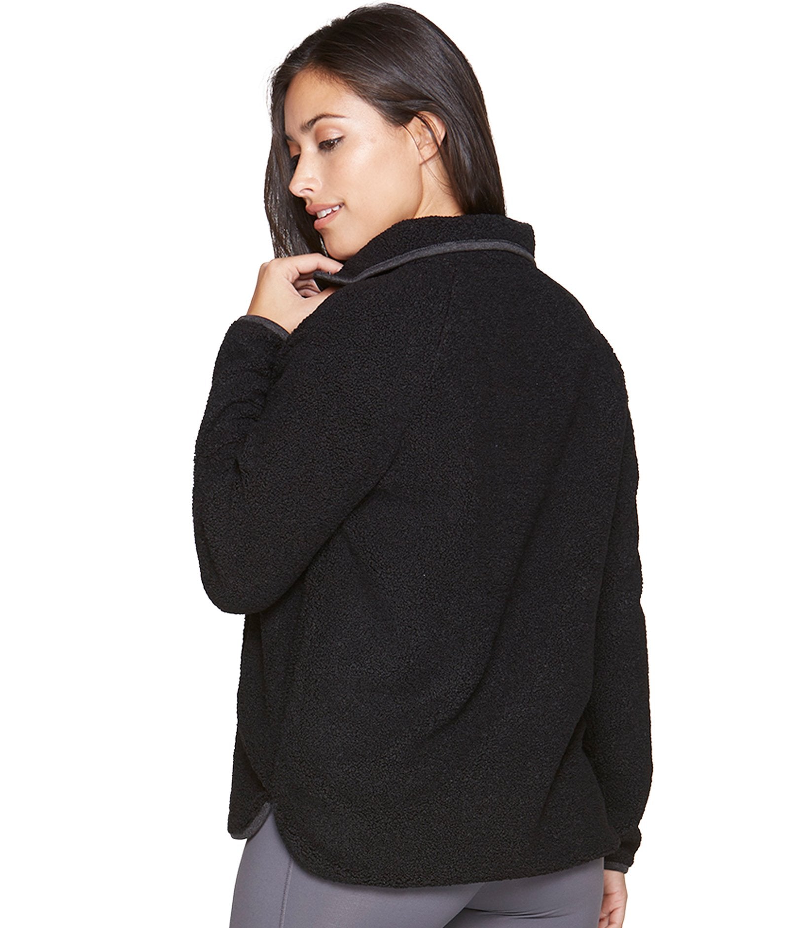 Frankie Sherpa 1/4 Zip Jacket – Colosseum Athletics