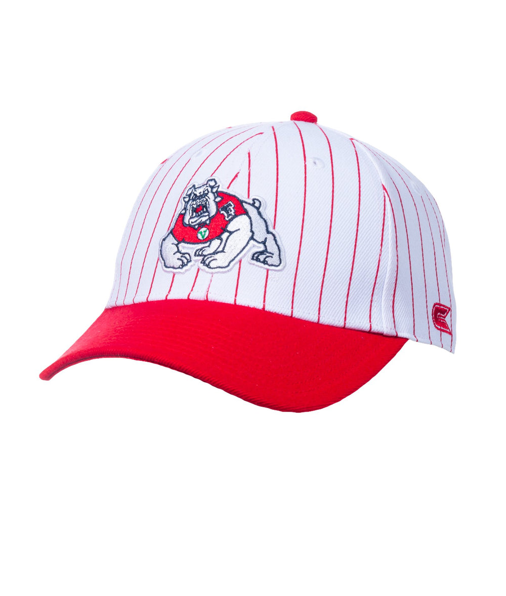 Fresno State Bulldogs Pinstripe Adjustable Hat