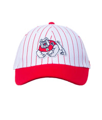 Fresno State Bulldogs Pinstripe Adjustable Hat