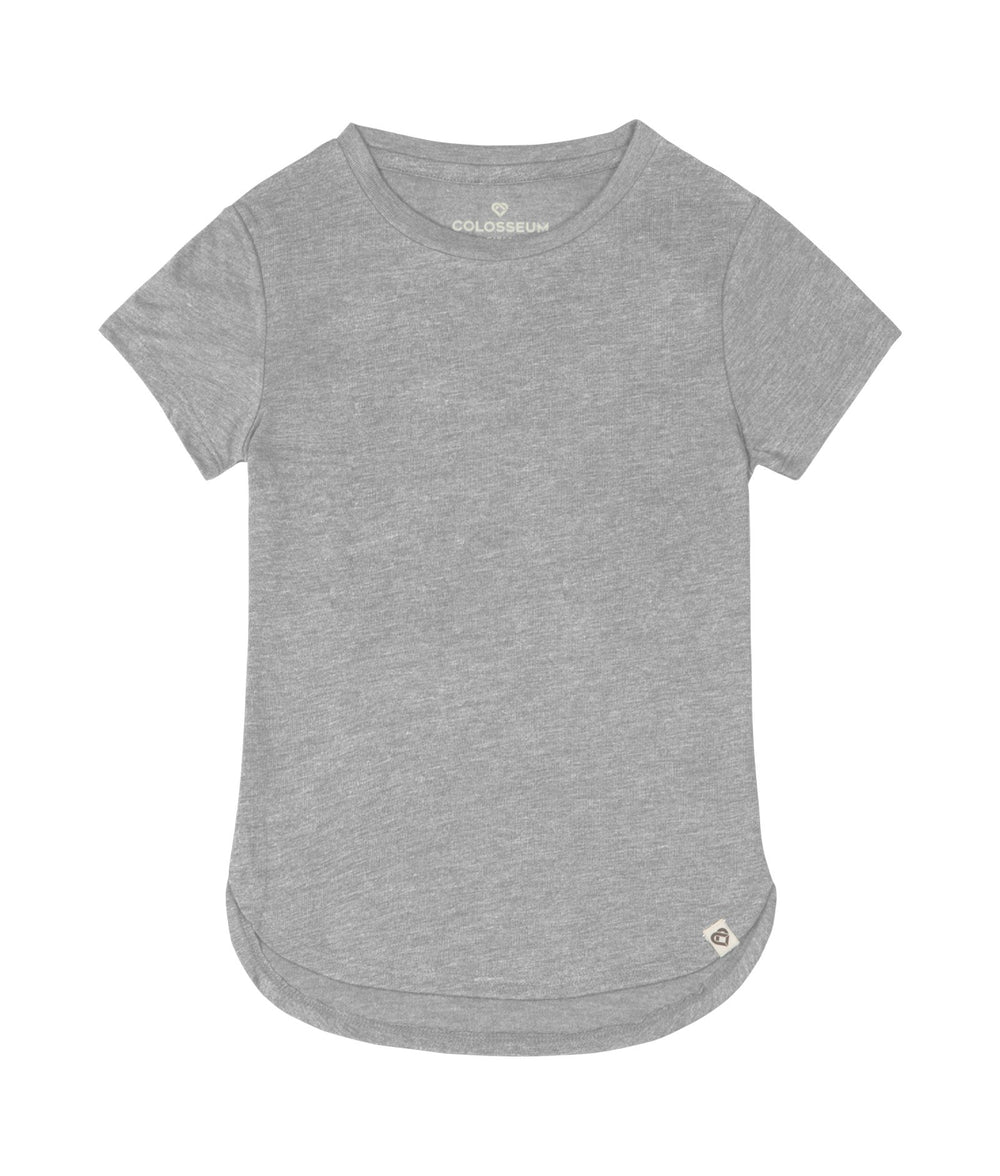 Youth Girl's Heather Grey Myla Tee