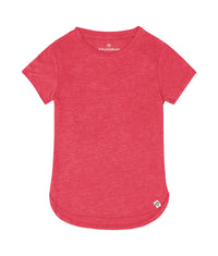 Youth Girl's Red Myla Tee