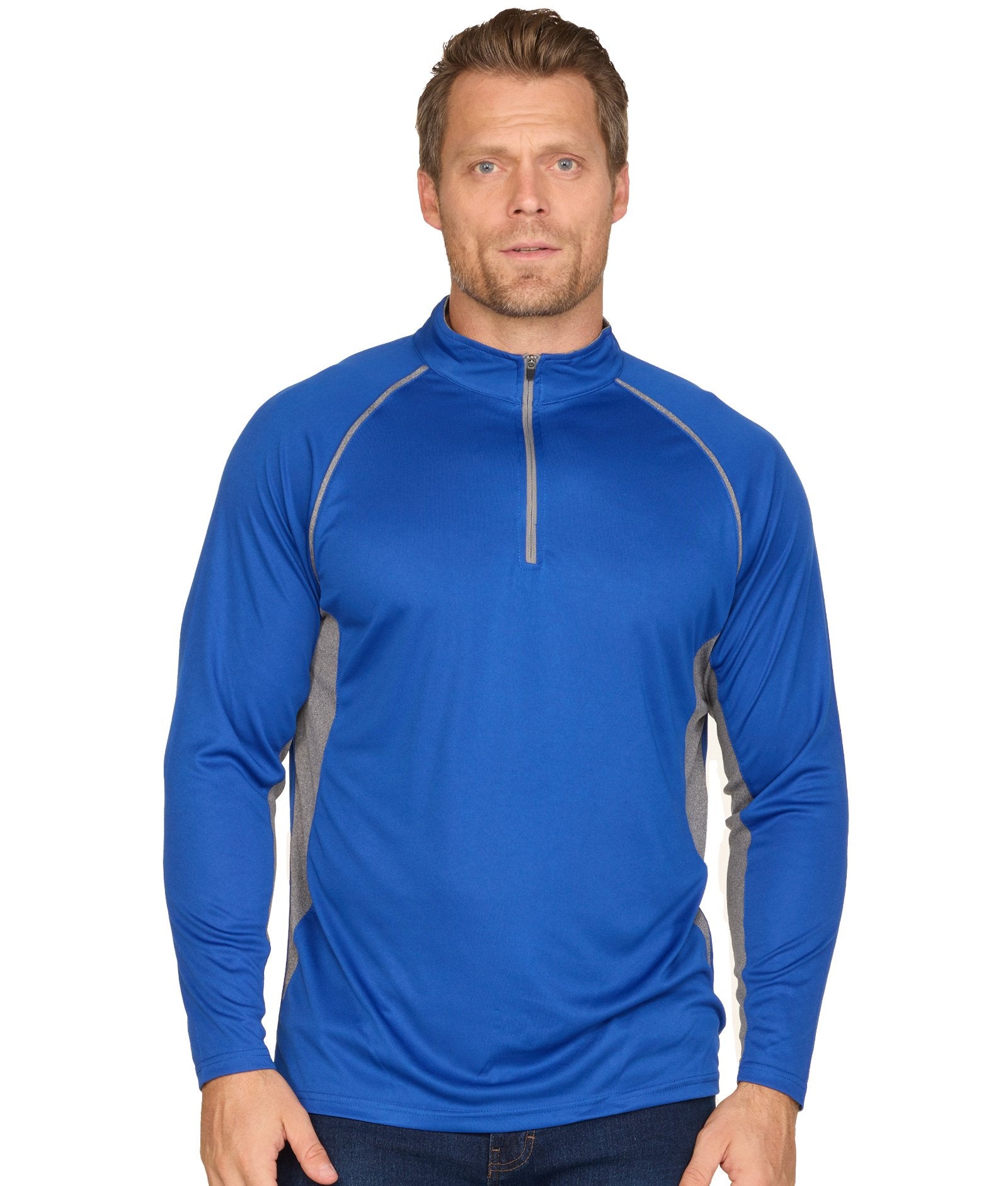 ＜6(ROKU)＞BICOLOR SLEEVE PULLOVER　定価25300 Glide Long Sleeve 1/4 Zip Windshirt – Colosseum Athletics