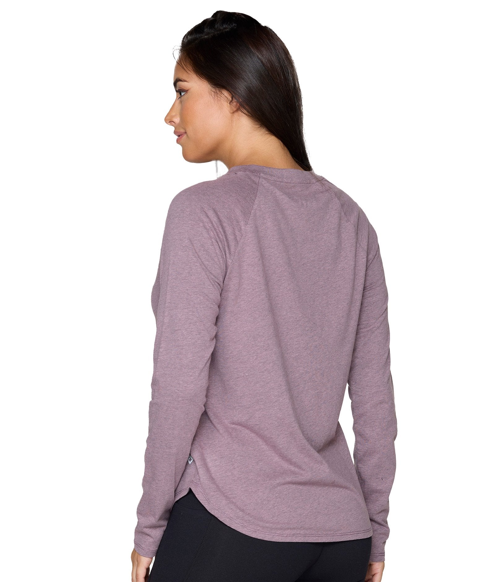 Women's Mauve Harlow Long Sleeve Tee