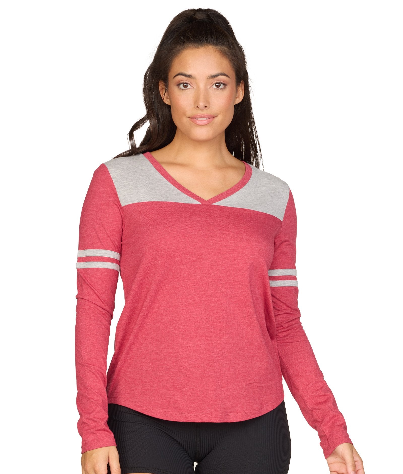 Women's Cardinal Heritage Long Sleeve Tee