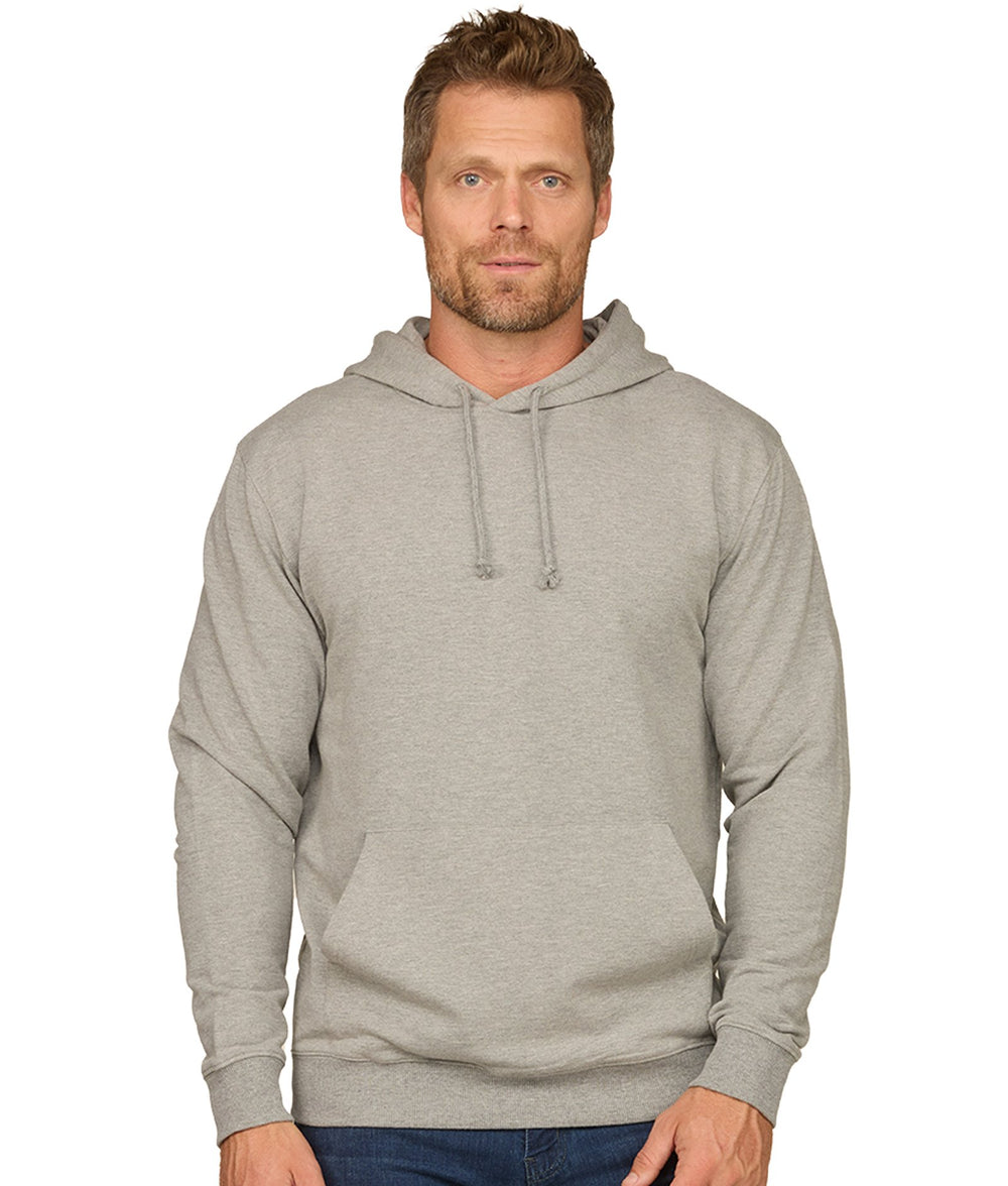 Men's Heather Grey Holland Pullover Hooded Fleece