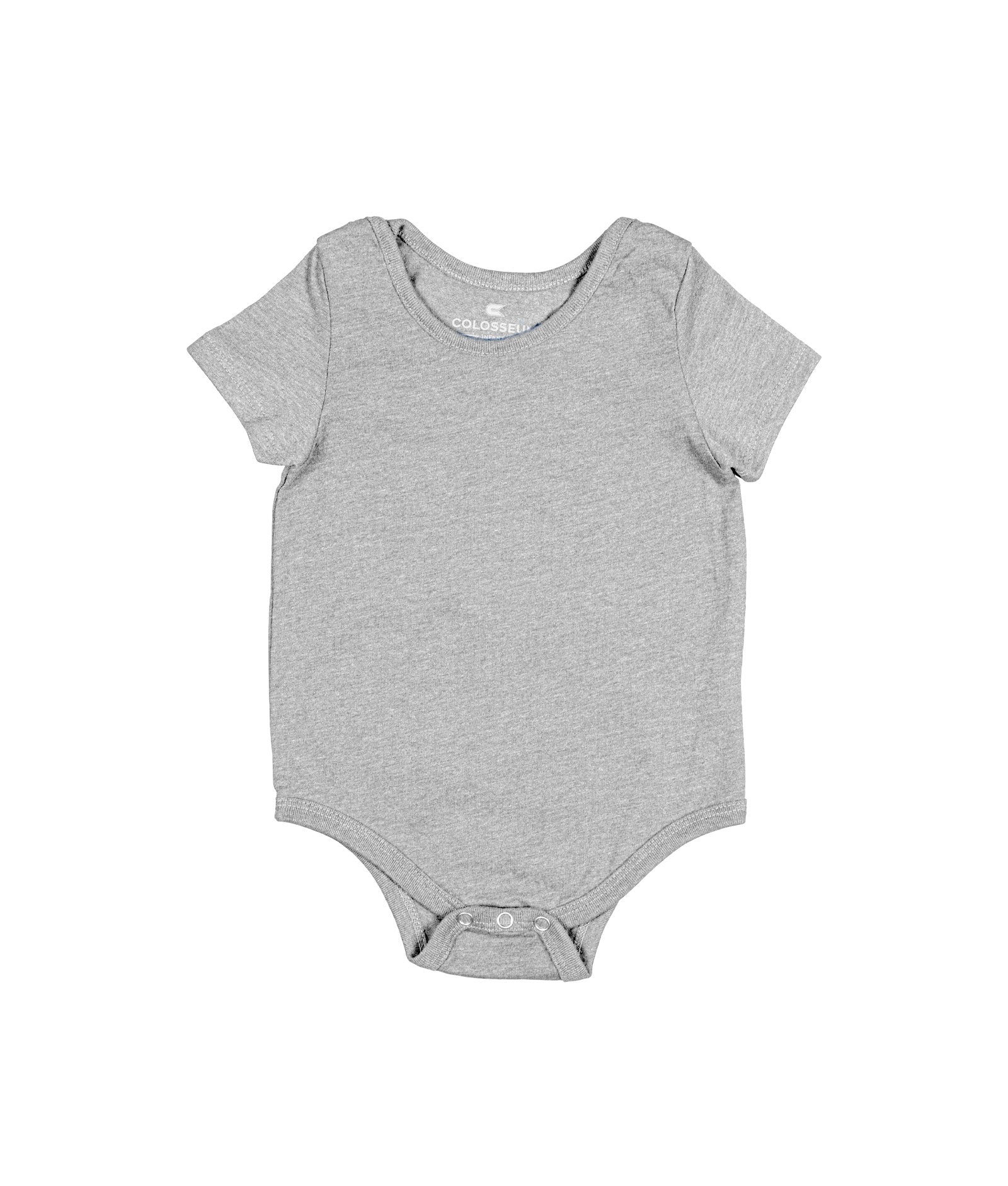 Infant Heather Grey Biggest Fan Onesie