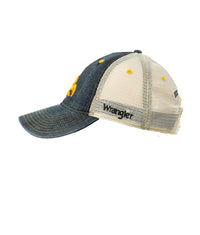 Iowa Hawkeyes Wrangler Denim Trucker Adjustable Hat