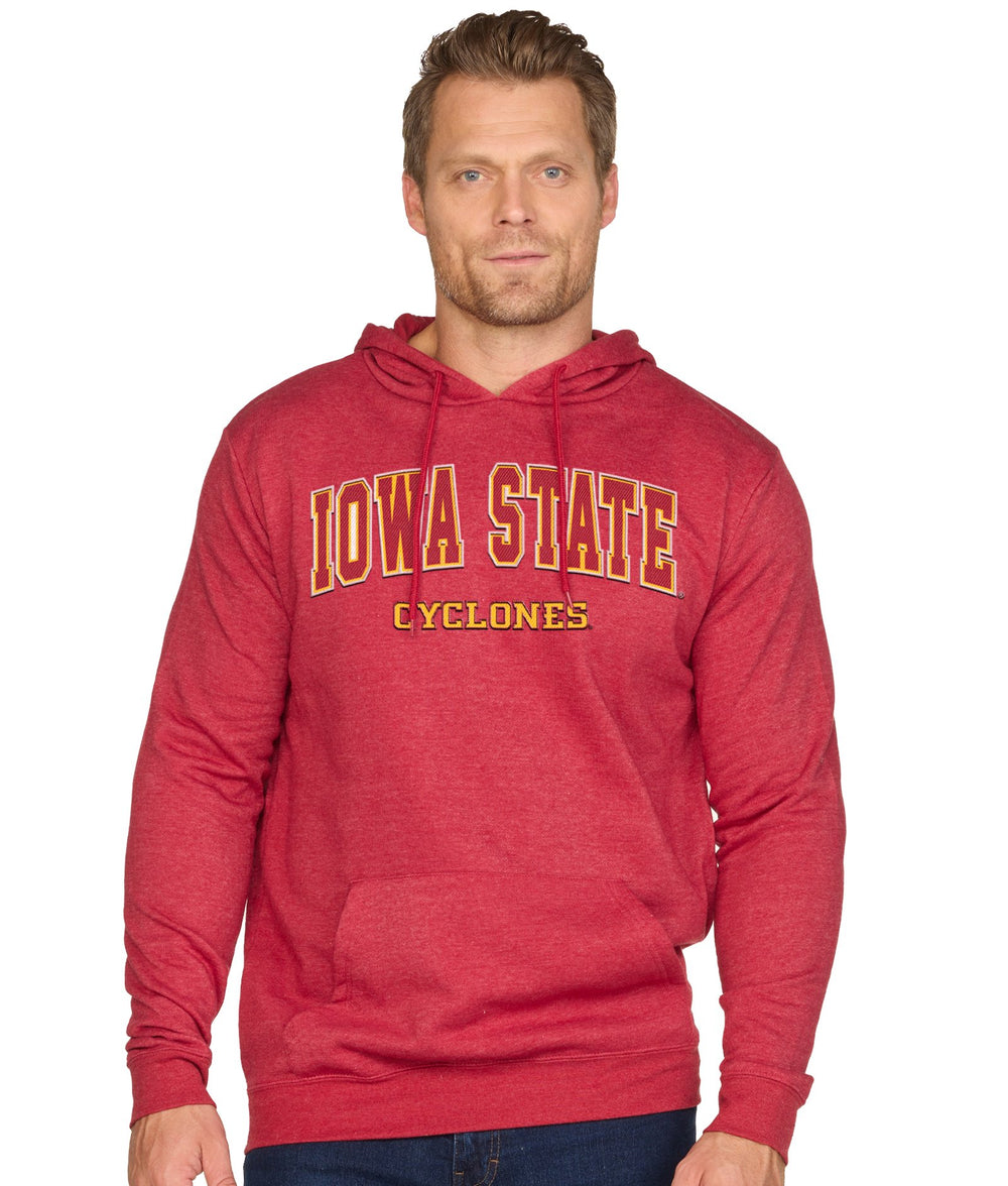 Men's Cardinal Iowa State Cyclones Stadium Hoodie