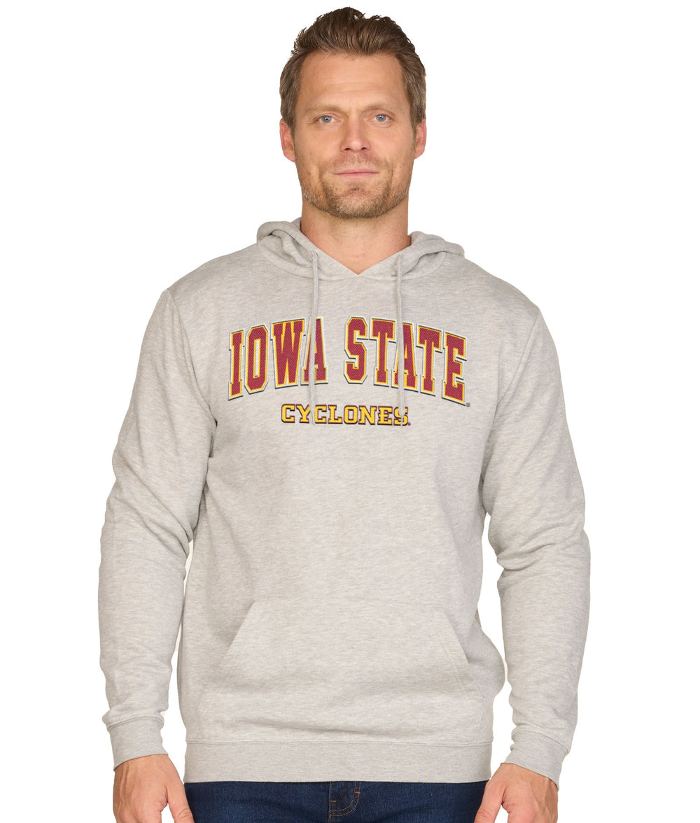 Men's Heather Grey Iowa State Cyclones Stadium Hoodie