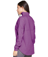 Women's Black Cherry Julana Oversized Quarter Zip