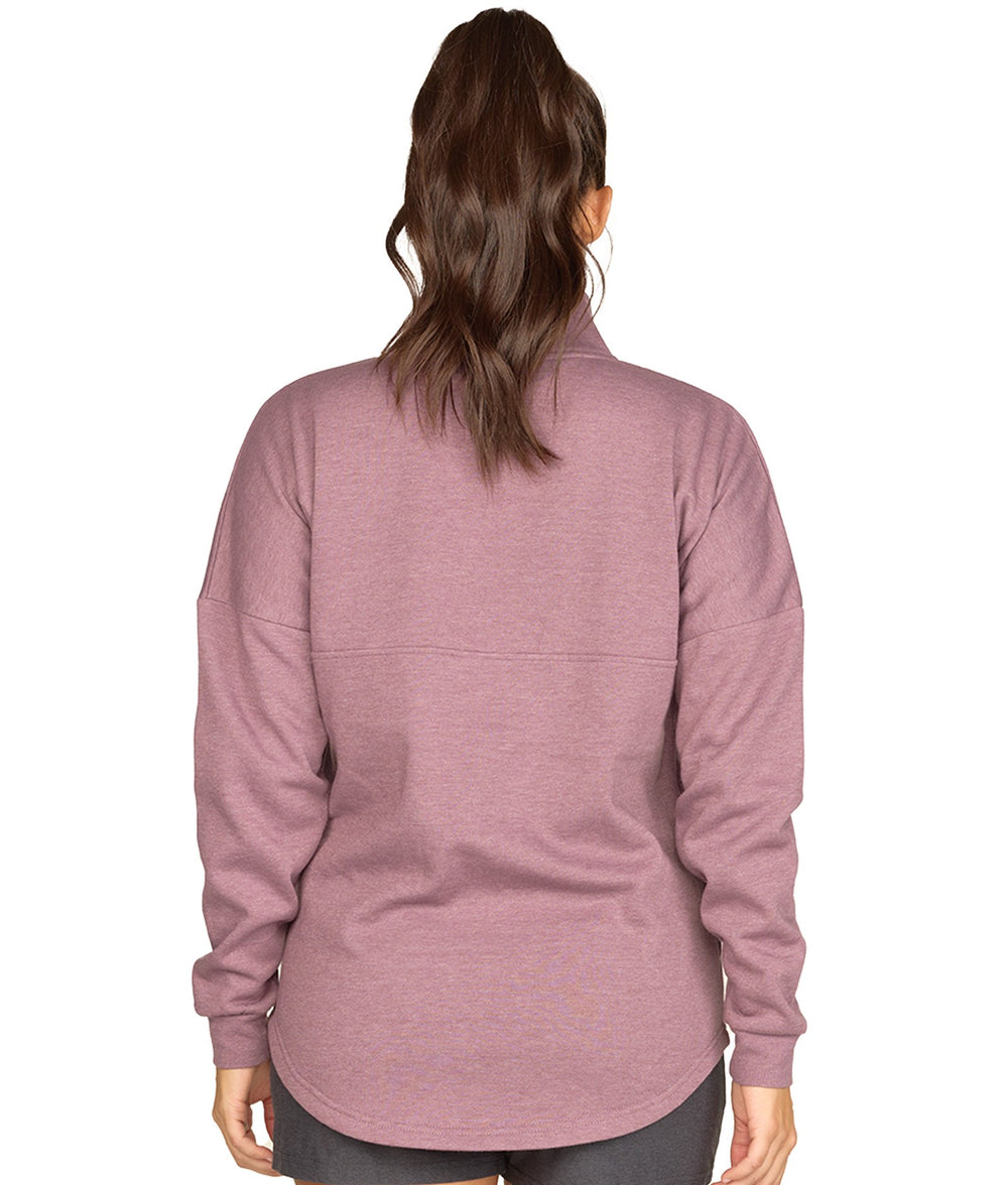 Women's Purple Rain Julana Oversized Quarter Zip