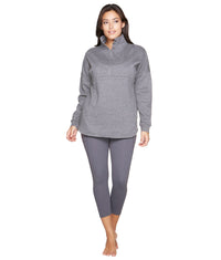 Women's Smoked Pearl Julana Oversized Quarter Zip