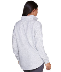 Women's Vanilla Cream Julana Oversized Quarter Zip