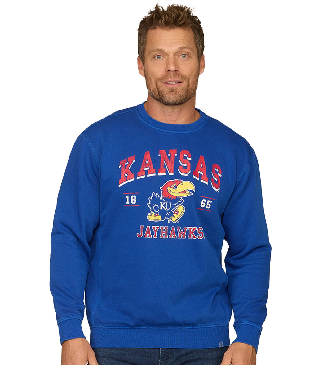 Men's Kansas Jayhawks Homecoming Fleece Crew