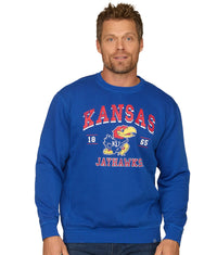 Men's Kansas Jayhawks Homecoming Fleece Crew