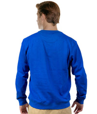 Men's Royal Kansas Jayhawks Campus Crewneck