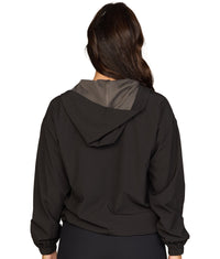 Women's Black Kelsey Quarter Zip Anorak
