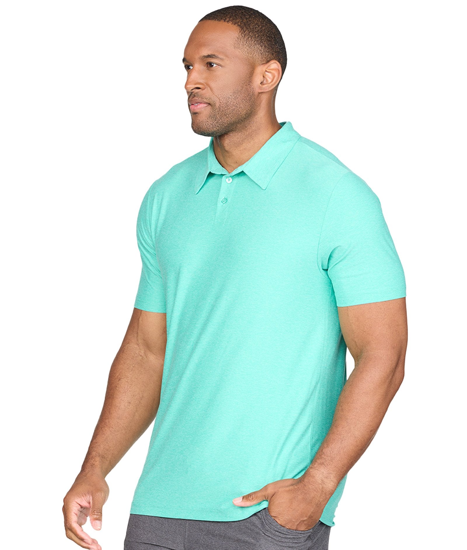 Men's Aqua Kent Polo