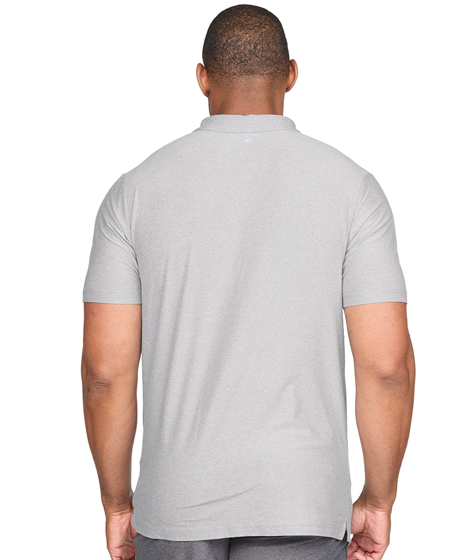 Men's Ash Grey Kent Polo