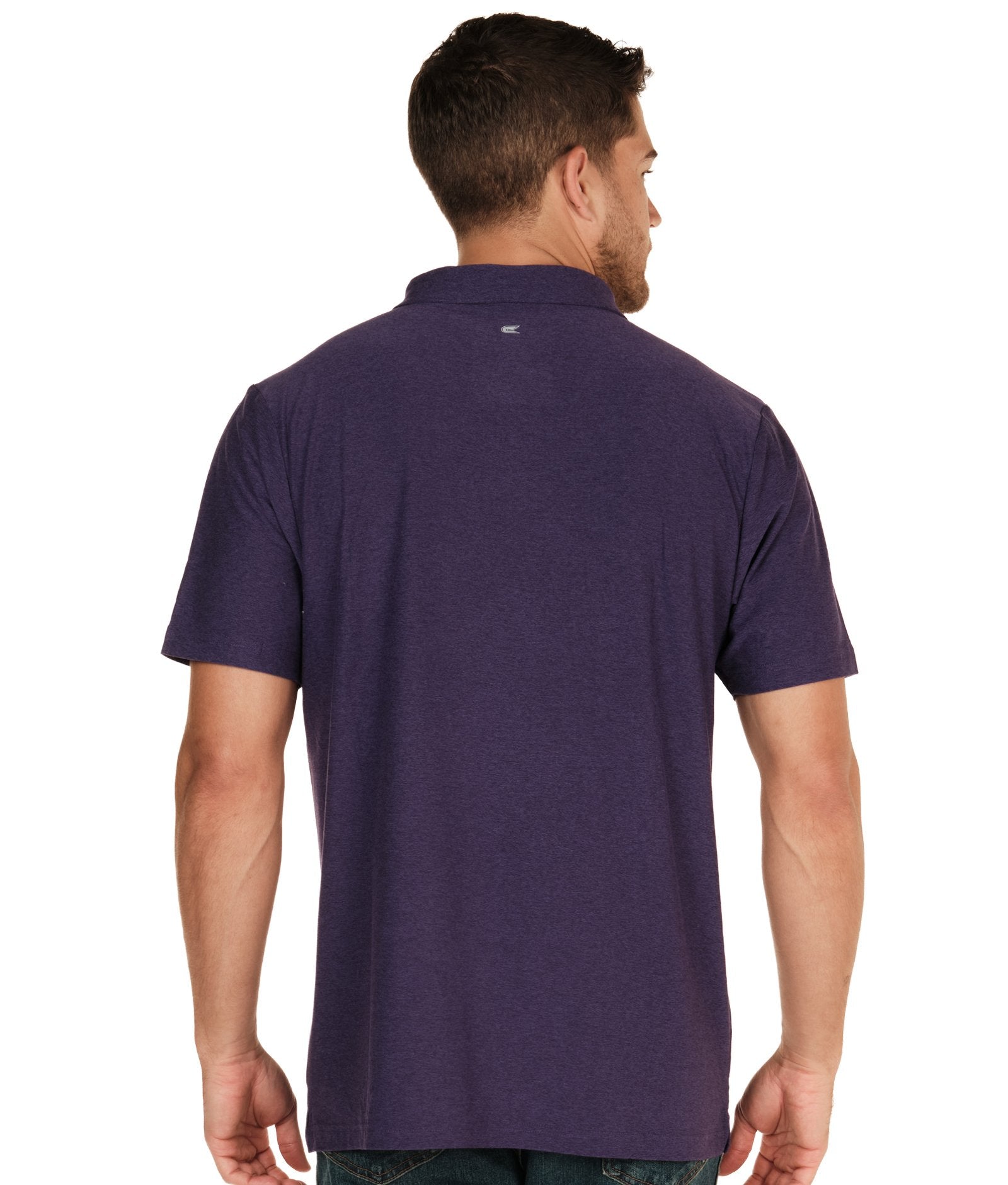 Men's Purple Kent Polo