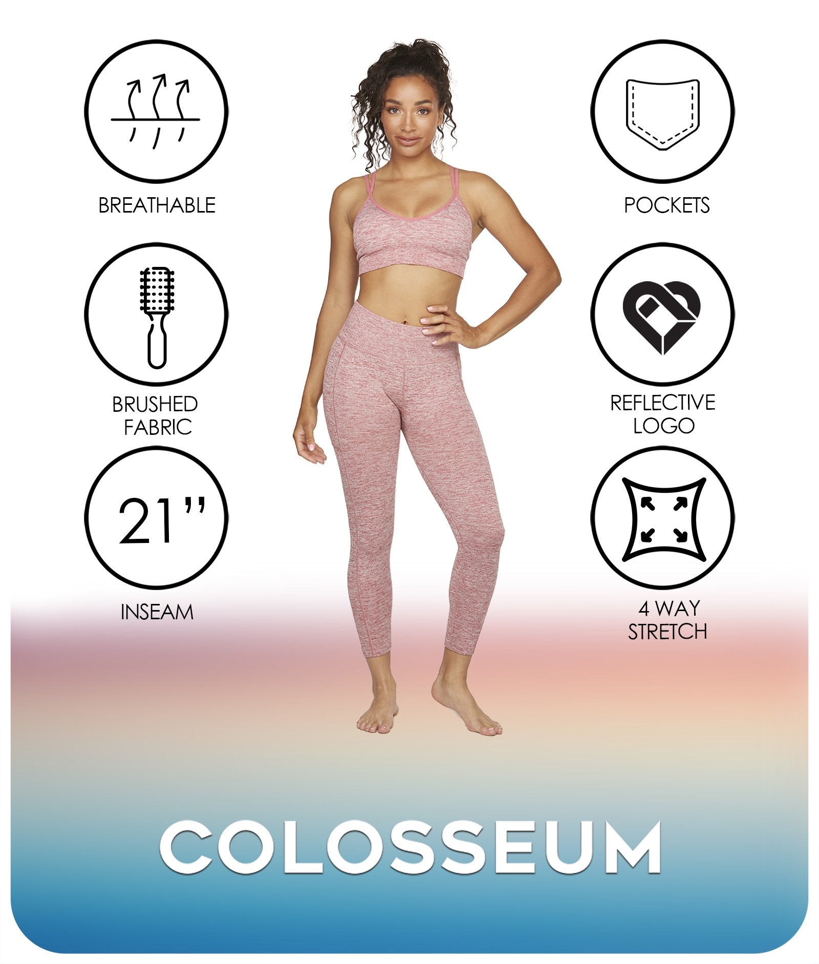 Kyla Seamless Capri Legging – Colosseum Athletics