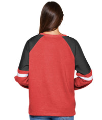 Women's Louisville Cardinals Fairfax Scoop Neck Fleece