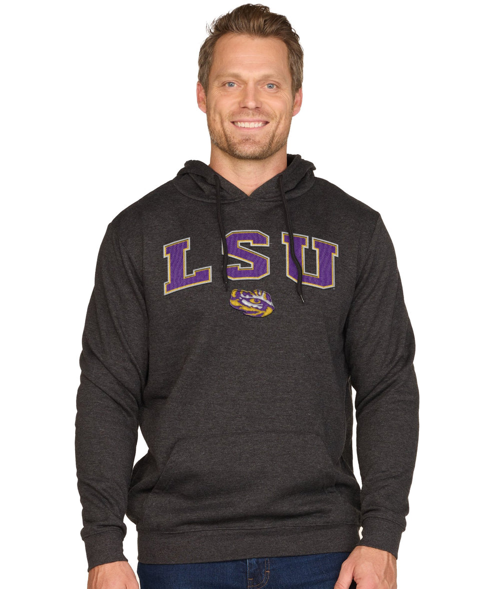 Men's Black LSU Tigers Stadium Hoodie