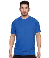 Men's Royal Luke Raglan Short Sleeve Tee