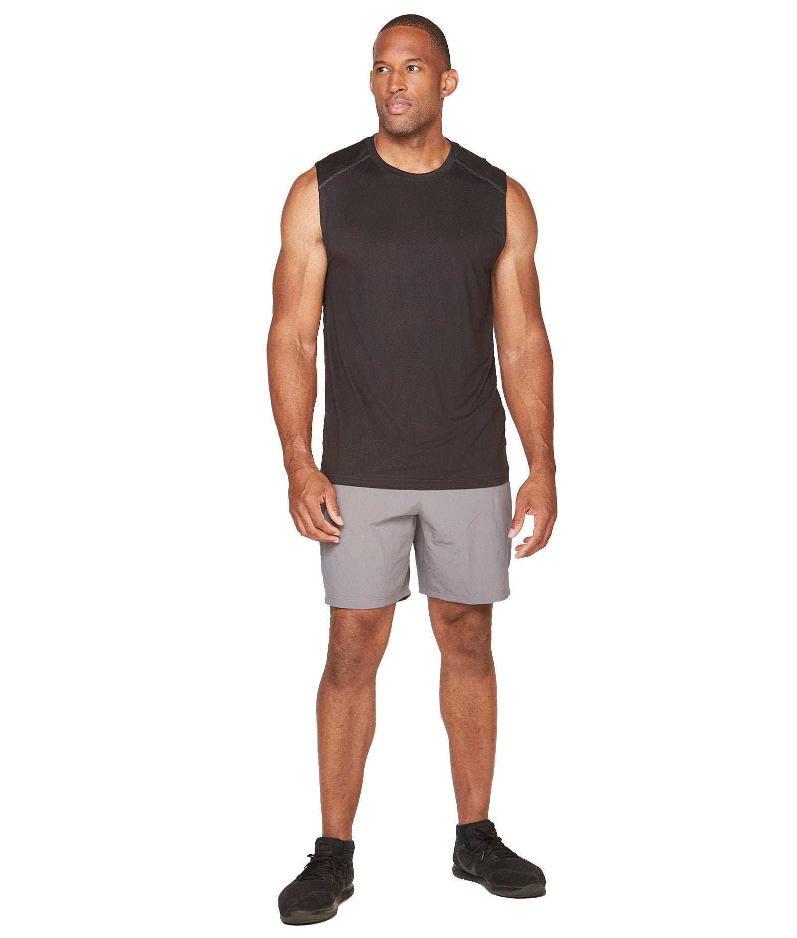 Men's Black Luke Sleeveless Tee