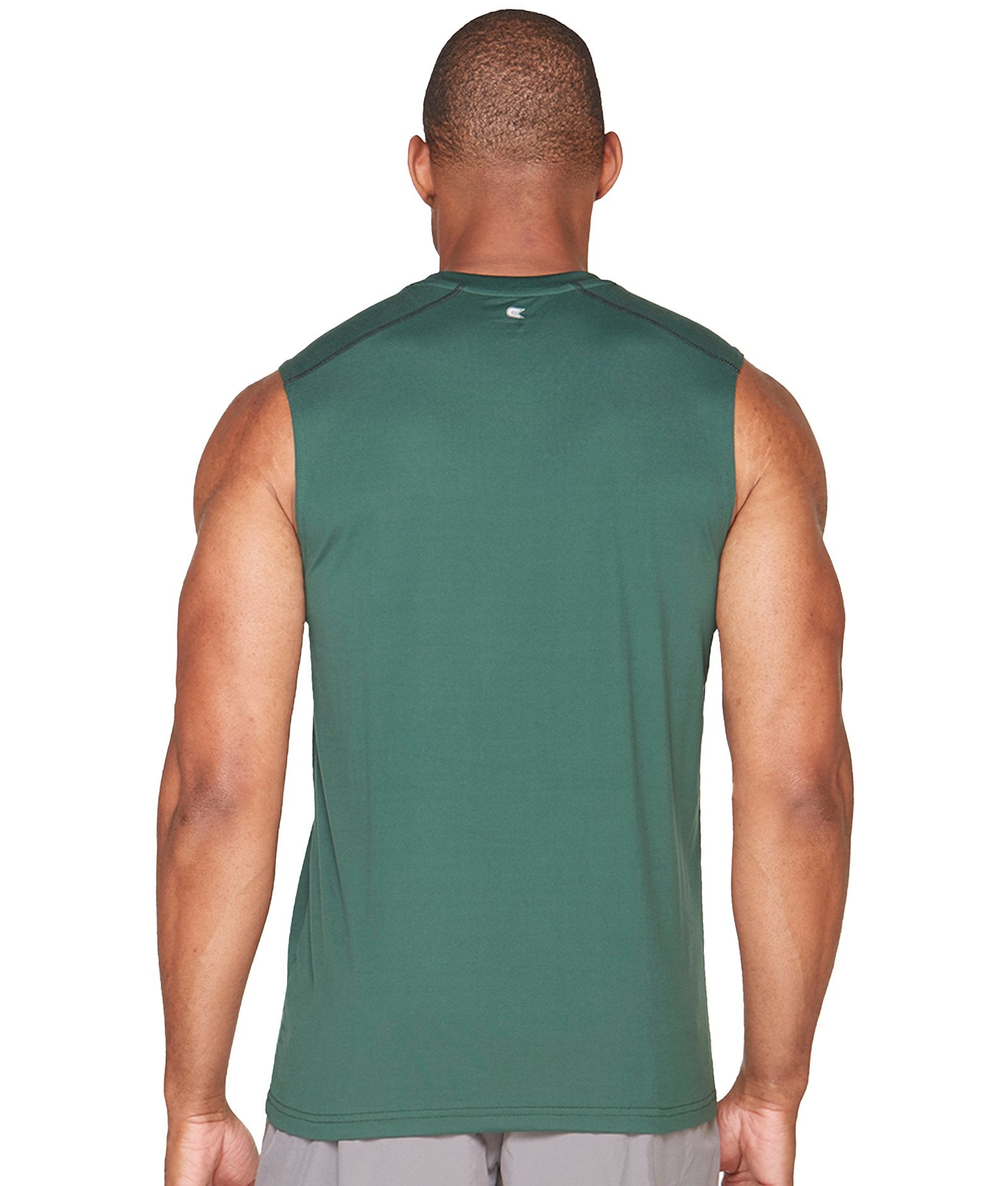 Men's Forest Green Luke Sleeveless Tee