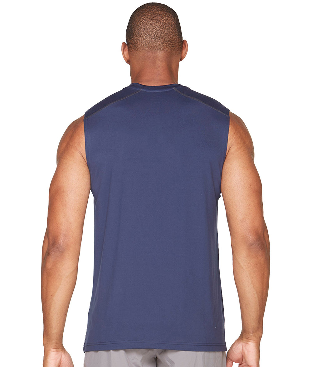 Men's Navy Luke Sleeveless Tee