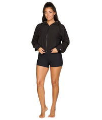 Women's Black Maria Windbreaker Jacket