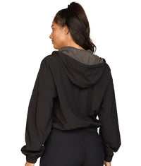 Women's Black Maria Windbreaker Jacket